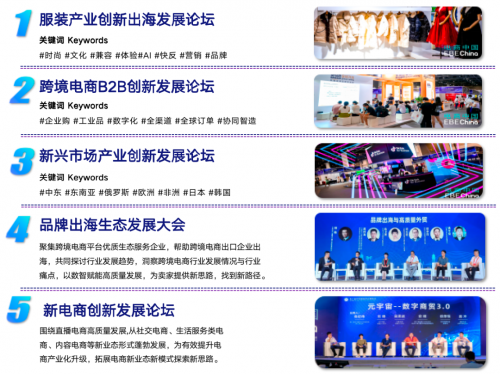 EBE China—2023年第十届中国（杭州）国际电子商务博览会即开云体育 开云平台将启幕(图4)