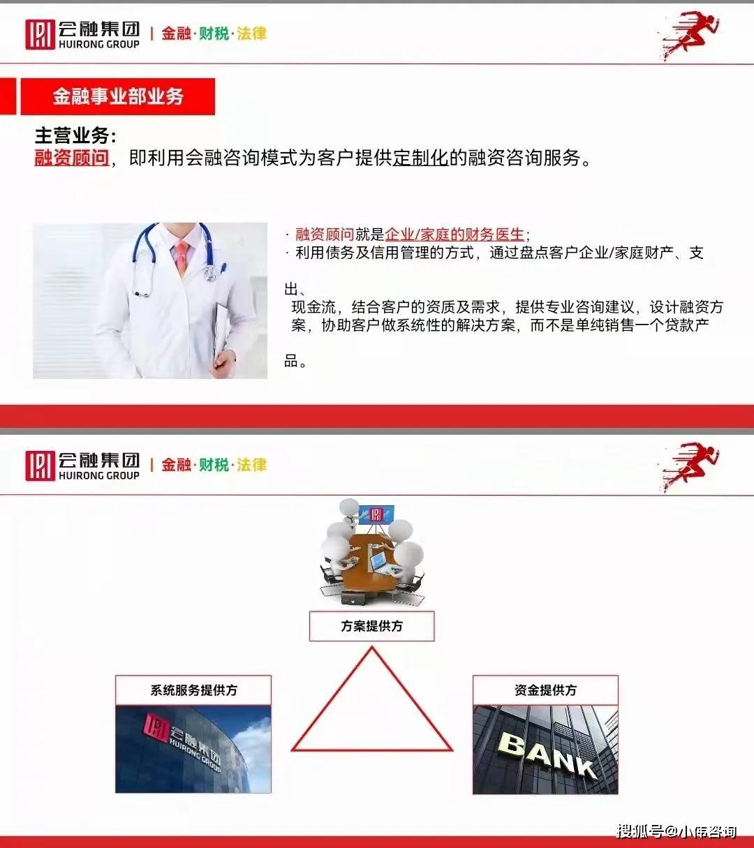 李雄伟：介绍一下会融开云体育 开云官网的融资咨询工作什么是定制化咨询服务？（180）(图2)