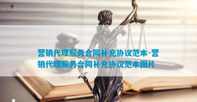 营销代理服务合同补充协议范本-营销代理服务开云 开云体育官网合同补充协议范本图片(图1)