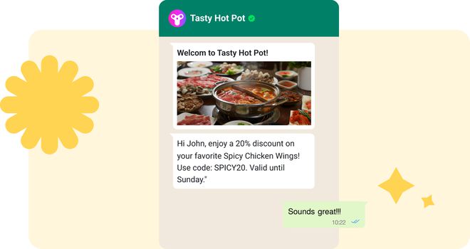 开云体育 开云平台一招教你增加回头客！餐饮行业也能用WhatsApp API玩转私域运营(图4)